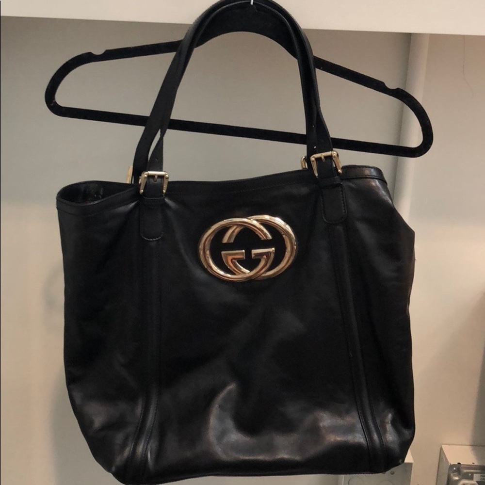 Authentic Gucci Britt Tote Large